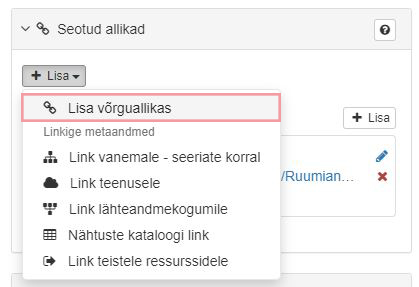 Pisipildi lisamise esimene samm